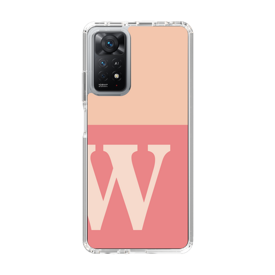 Slim Protection Case［ Original - initial two tone - W pink ］