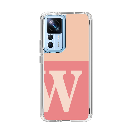 Slim Protection Case［ Original - initial two tone - W pink ］