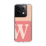 Slim Protection Case［ Original - initial two tone - W pink ］