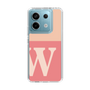 Slim Protection Case［ Original - initial two tone - W pink ］