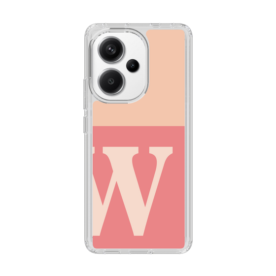 Slim Protection Case［ Original - initial two tone - W pink ］