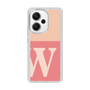 Slim Protection Case［ Original - initial two tone - W pink ］