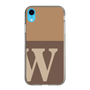 Slim Protection Case［ Original - initial two tone - W brown ］