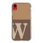 Slim Protection Case［ Original - initial two tone - W brown ］