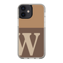 Slim Protection Case［ Original - initial two tone - W brown ］