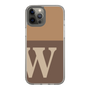Slim Protection Case［ Original - initial two tone - W brown ］