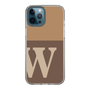 Slim Protection Case［ Original - initial two tone - W brown ］