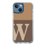 Slim Protection Case［ Original - initial two tone - W brown ］