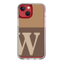 Slim Protection Case［ Original - initial two tone - W brown ］