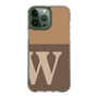 Slim Protection Case［ Original - initial two tone - W brown ］