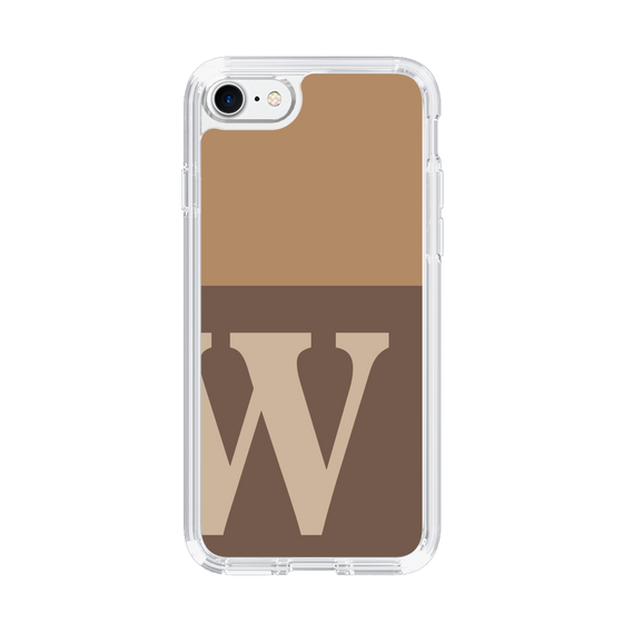 Slim Protection Case［ Original - initial two tone - W brown ］