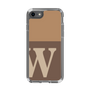 Slim Protection Case［ Original - initial two tone - W brown ］