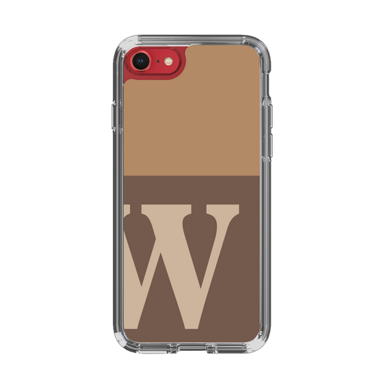 Slim Protection Case［ Original - initial two tone - W brown ］