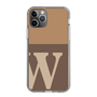 Slim Protection Case［ Original - initial two tone - W brown ］