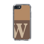 Slim Protection Case［ Original - initial two tone - W brown ］