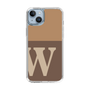 Slim Protection Case［ Original - initial two tone - W brown ］