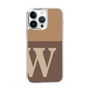 Slim Protection Case［ Original - initial two tone - W brown ］