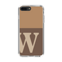 Slim Protection Case［ Original - initial two tone - W brown ］