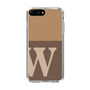 Slim Protection Case［ Original - initial two tone - W brown ］
