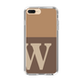 Slim Protection Case［ Original - initial two tone - W brown ］
