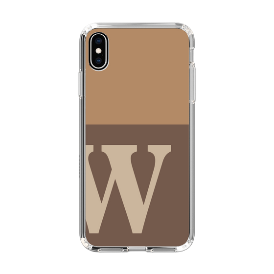 Slim Protection Case［ Original - initial two tone - W brown ］