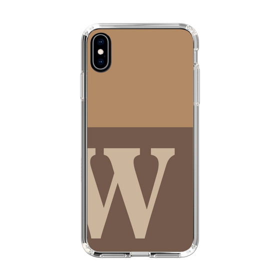 Slim Protection Case［ Original - initial two tone - W brown ］
