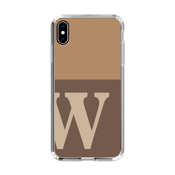 Slim Protection Case［ Original - initial two tone - W brown ］
