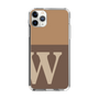 Slim Protection Case［ Original - initial two tone - W brown ］