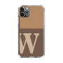 Slim Protection Case［ Original - initial two tone - W brown ］