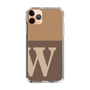Slim Protection Case［ Original - initial two tone - W brown ］