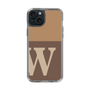 Slim Protection Case［ Original - initial two tone - W brown ］