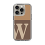 Slim Protection Case［ Original - initial two tone - W brown ］