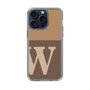 Slim Protection Case［ Original - initial two tone - W brown ］
