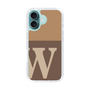 Slim Protection Case［ オリジナル - initial two tone - W brown ］