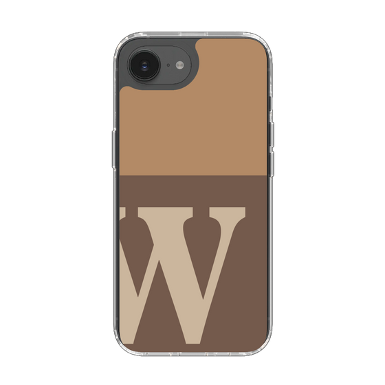 Slim Protection Case［ Original - initial two tone - W brown ］
