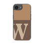 Slim Protection Case［ Original - initial two tone - W brown ］