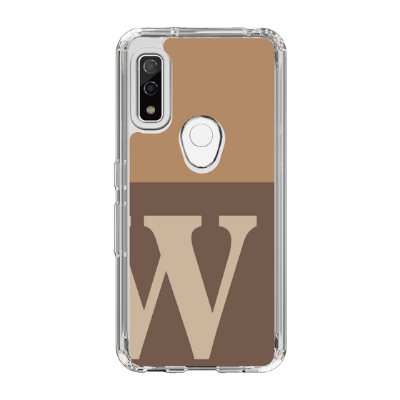 Slim Protection Case［ Original - initial two tone - W brown ］