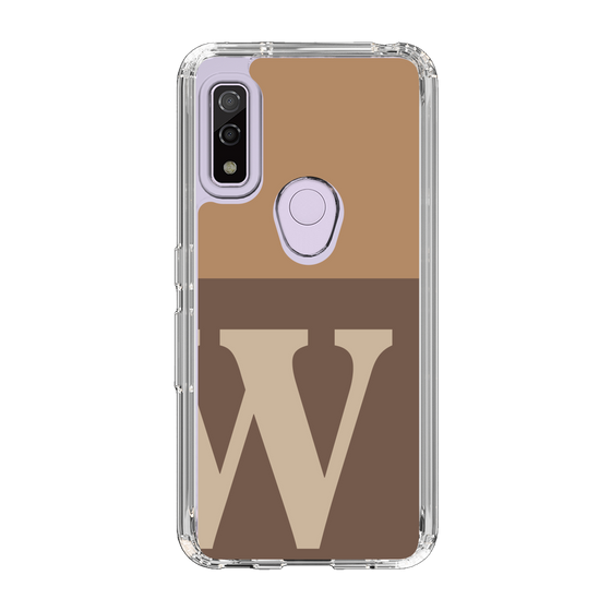 Slim Protection Case［ Original - initial two tone - W brown ］