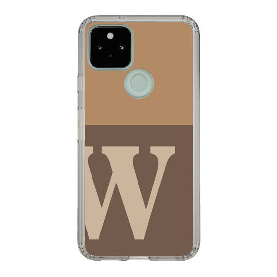 Slim Protection Case［ Original - initial two tone - W brown ］