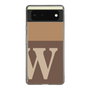 Slim Protection Case［ Original - initial two tone - W brown ］
