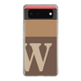 Slim Protection Case［ Original - initial two tone - W brown ］