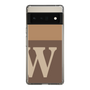 Slim Protection Case［ Original - initial two tone - W brown ］