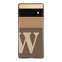 Slim Protection Case［ Original - initial two tone - W brown ］