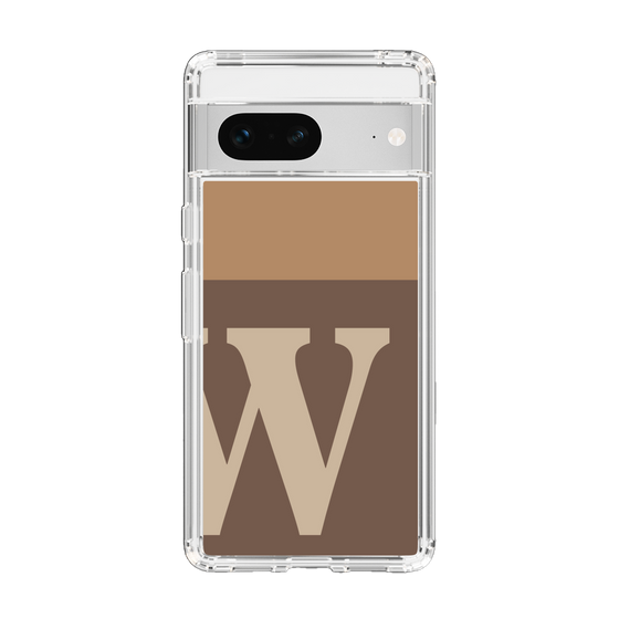 Slim Protection Case［ Original - initial two tone - W brown ］