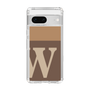 Slim Protection Case［ Original - initial two tone - W brown ］