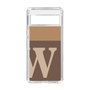 Slim Protection Case［ Original - initial two tone - W brown ］