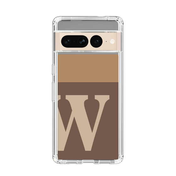 Slim Protection Case［ Original - initial two tone - W brown ］