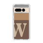 Slim Protection Case［ Original - initial two tone - W brown ］