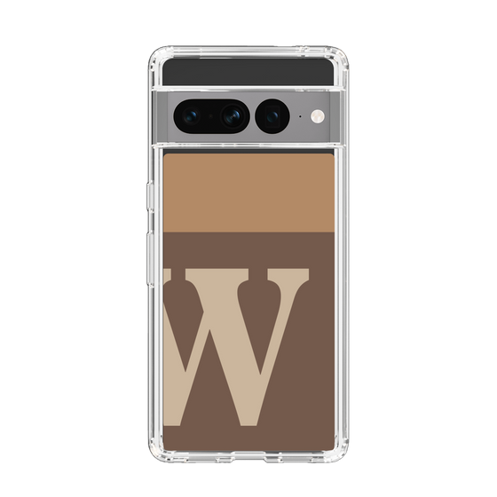 Slim Protection Case［ Original - initial two tone - W brown ］