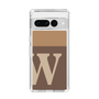 Slim Protection Case［ Original - initial two tone - W brown ］